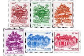 Phát hành bộ tem về kiến trúc, phong cảnh Việt Nam